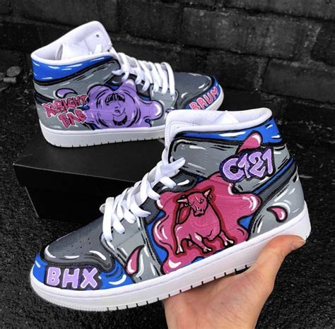 Custom Jordan | Cute nike shoes, Custom sneakers diy, Nike shoes air force