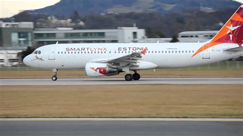 A Smart Lynx Estonia Takeoff Salzburg Airport Youtube