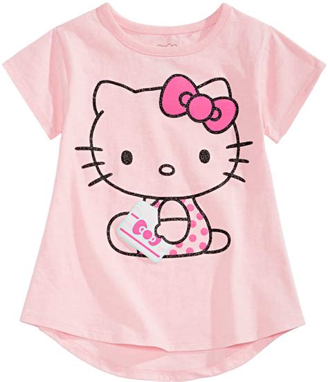 Hello Kitty Toddler Girls Graphic Print T Shirt And Reviews Shirts