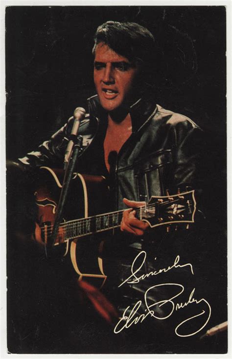 Lot Detail Elvis Presley Signed And Inscribed Singer Presents Elvis