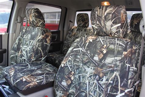 2014 Dodge Ram 2500 Crew Cab Realtree Max 4 Camo Custom Seat Covers Realtree Max 4 Camo Seat