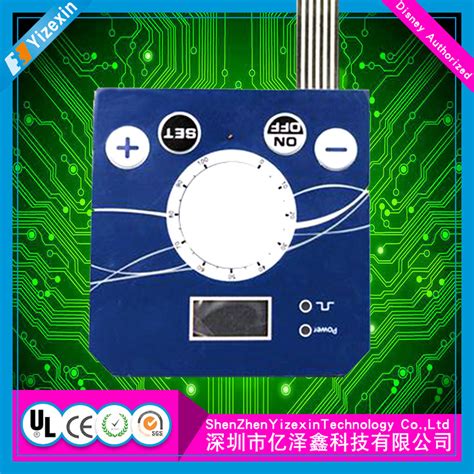 Customized Tactile Metal Dome Membrane Switch For Computer LED China