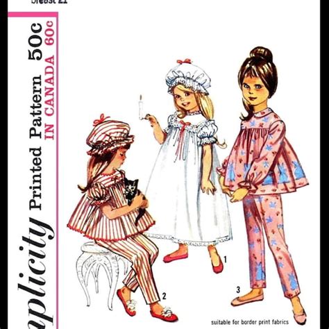 Simplicity Nightgown Pattern Etsy