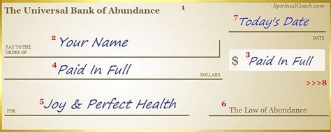 Abundance Checks - Let The New Moon Abundance Flow