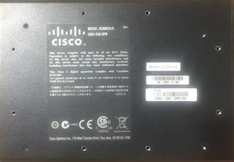 Cisco Ciac Gw Op Access Module Ebay