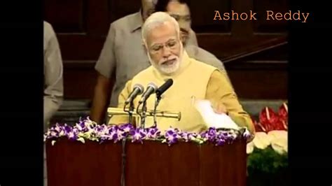 Narendra Modi Emotional Break Down Into Tears In 1st Parliament Speech