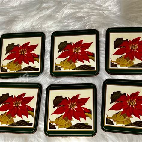 Pimpernel Holiday New Pimpernel Poinsettia Coaster Poshmark