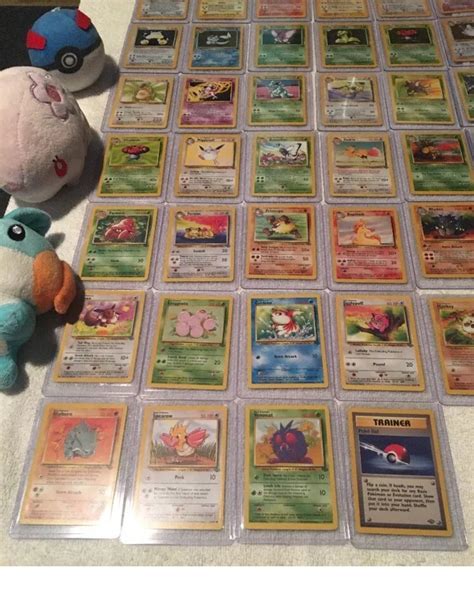 POKEMON Original Jungle Set 64/64 Complete Vintage Set - Etsy