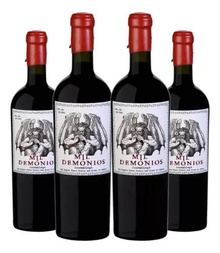 Vino Mil Demonios Malbec Caja X Oferta Celler