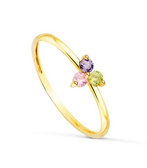 Anillo Meraki Oro K Tutti Frutti Alda