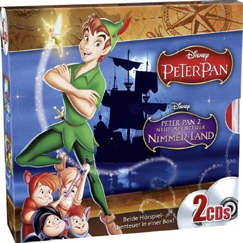 Walt Disney Hörspiel CD 2er Box Peter Pan 1 Peter Pan 2 Neue