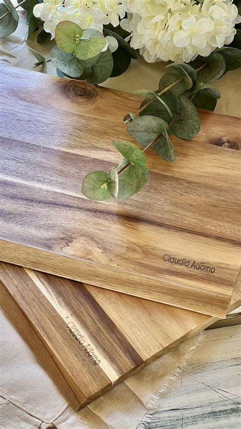 Tabla De Madera Acacia Comprar En Cielo Y Tierra