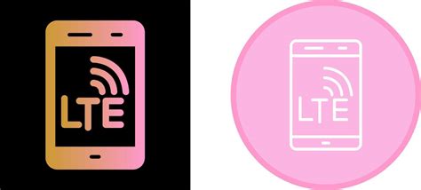 lte vector icon  vector art  vecteezy