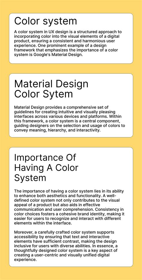 The Material Design Color System Guide on Behance