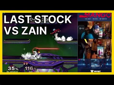 Last Stock Vs Zain Mang0 Smash Melee Highlights YouTube