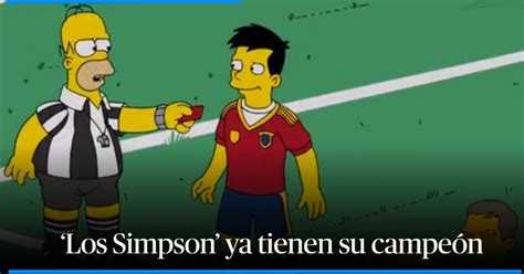 Acertarán de nuevo Los Simpson predicen el ganador del Mundial de