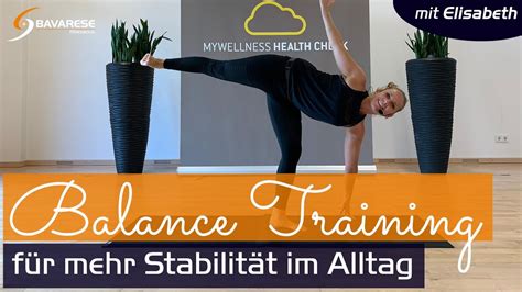 Balance Workout Tiefenmuskulatur trainieren für mehr Stabilität im