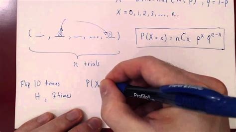 Bernoulli Binomial And Poisson Random Variables Youtube