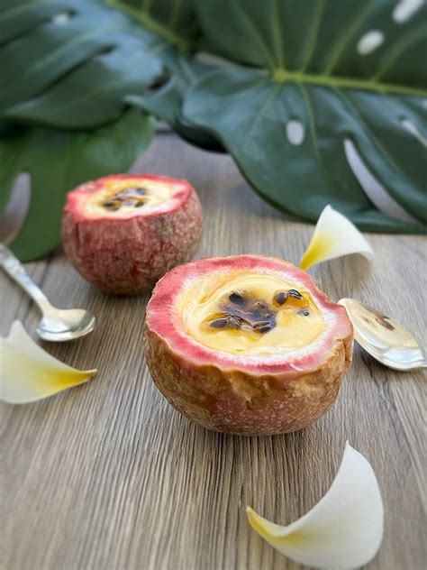 Mousse fruits de la passion légère et fraîche MinutePapillote