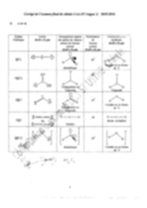 Solution Examen Chimie Corrige Studypool