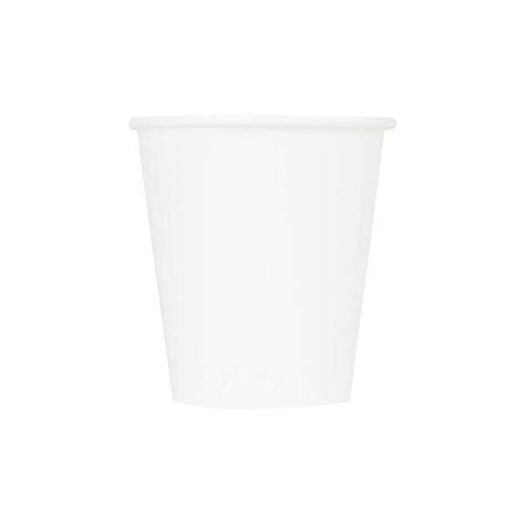 10 OZ PAPER HOT CUP WHITE 20 50 1000