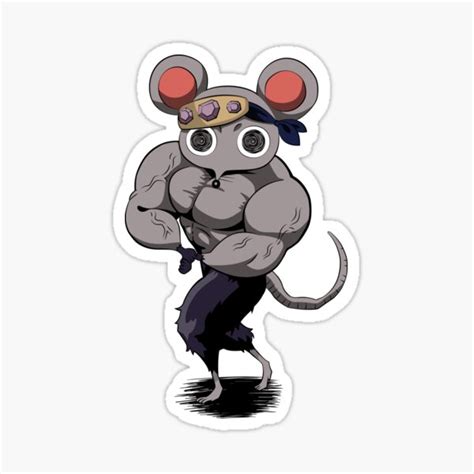 Muscle Mice Slayer Sticker For Sale By Hornerodesigns Redbubble