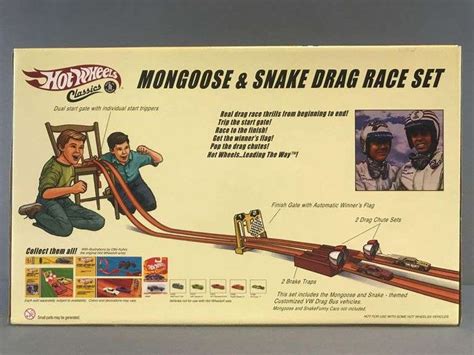 Hot Wheels Classics Mongoose And Snake Drag Race Set Matthew Bullock