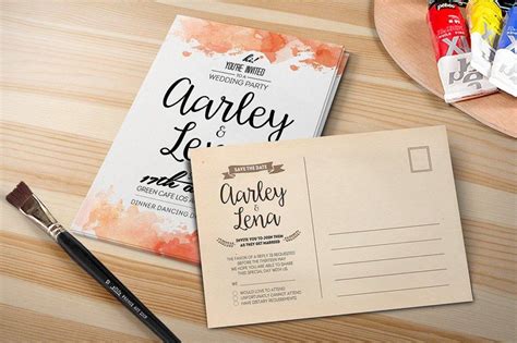 Wedding Postcard 14 Examples Tips