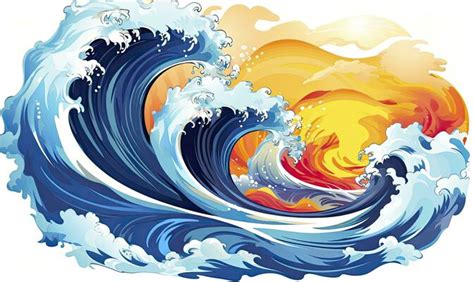 Ocean Waves Cartoon Stock Photos, Images and Backgrounds for Free Download