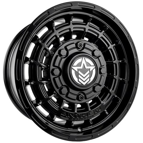 Anthem Off Road Canyon Viper Satin Black 6 Lug Wheel 17x9 12mm