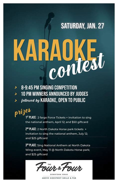 Karaoke Contest Fargo Underground