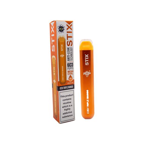 Pop Hit Stix Disposable Vape 600 Puffs Buy In Bulk