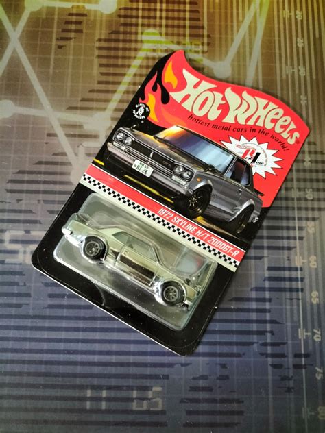 Hot Wheels Rlc Nissan Skyline H T Gt R Spectraflame Shadowchrome Hobbies Toys Toys