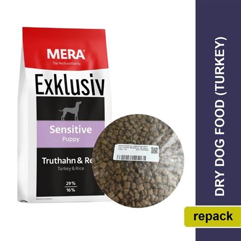 Mera M Exklusiv Sensitive Puppy Turkey Rice 0 9kg Repack Lazada