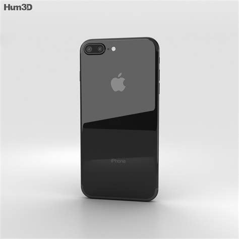 Apple iPhone 7 Plus Jet Black 3D model - Electronics on Hum3D