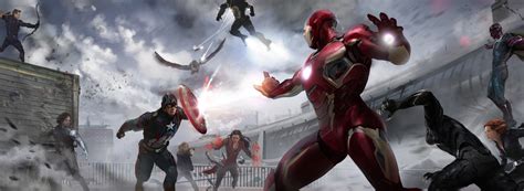 Marvel Civil War Artwork, HD Movies, 4k Wallpapers, Images, Backgrounds ...