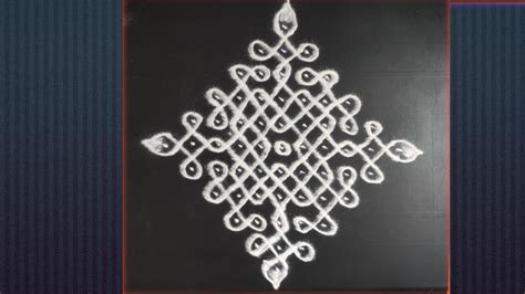 Very Easy Pulli Kolangal Dot Kolam Muggulu Kambi Kalam Sikku Kolam