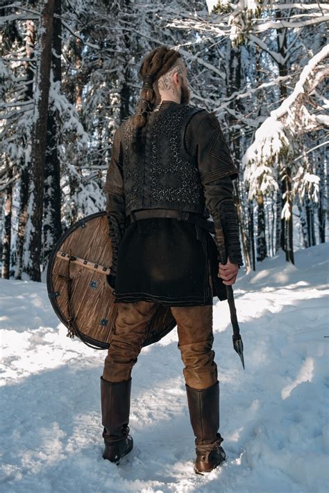 Ragnar Armor From Season 2 Exact Copy Viking Vest With Etsy