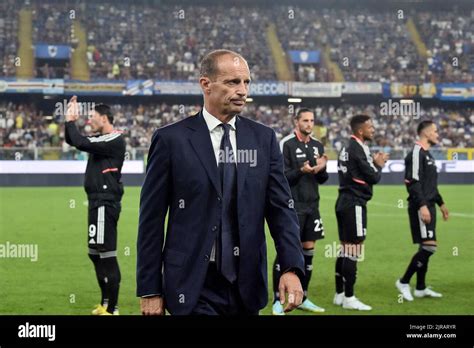 Massimiliano Allegri Head Coach Of Juventus FC Looks On During The