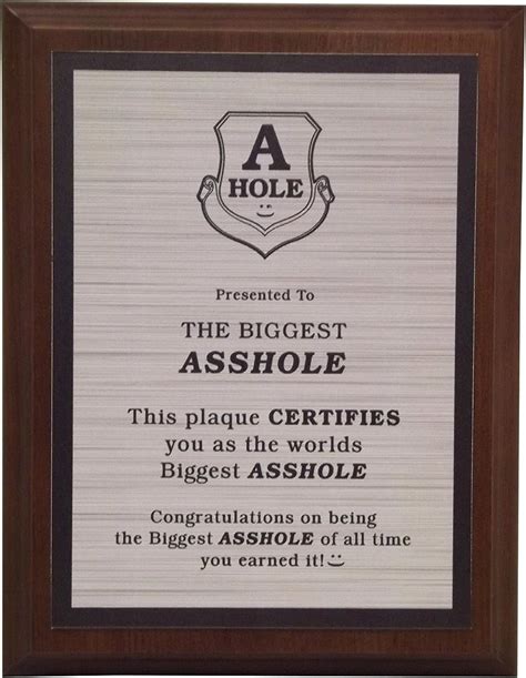 Aahs Engraving Worlds Greatest Plaques The Biggest