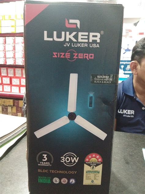 Blades Mm Luker Bldc Fan W Rpm At Rs In Madurai