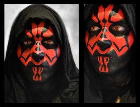 Darth Maul Makeup by KariInlove on DeviantArt