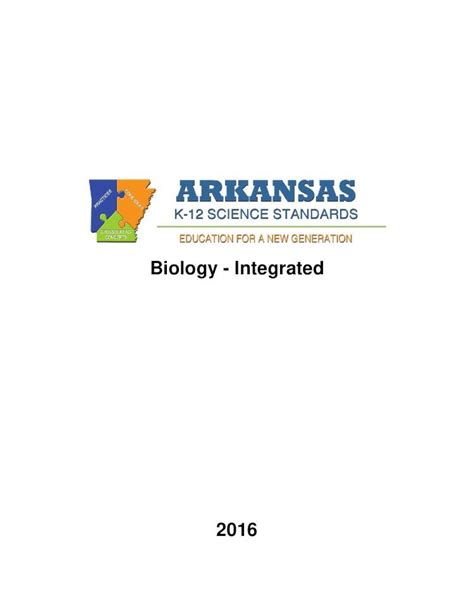 Pdf Biology Integratedbiology Integrated Course Learning