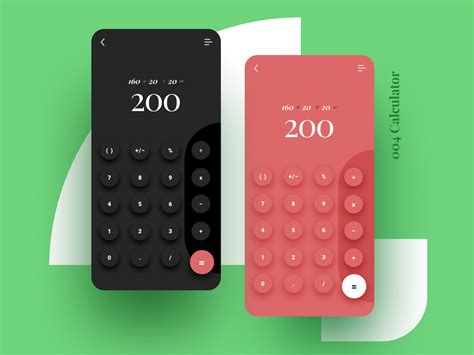 004 Calculator by Olivia Fiorina Ricci on Dribbble