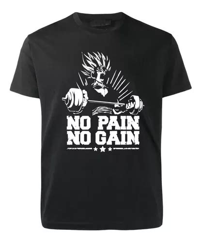 Remera Negra Dragon Ball Gohan Gym Anime Serie Tv En Venta En Florencio