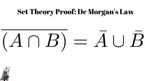 De Morgans Law Venn Diagram Proof Venn Diagrams Laws Morgan