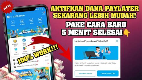 Cara Baru Aktifkan Dana Paylater Supaya Bisa Pinjam Uang Di Dana