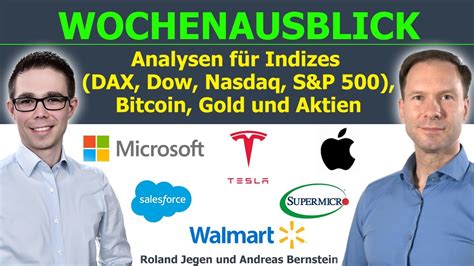 Bitcoin Gold Und Aktien Auf Allzeithoch DAX Dow Nvidia Apple