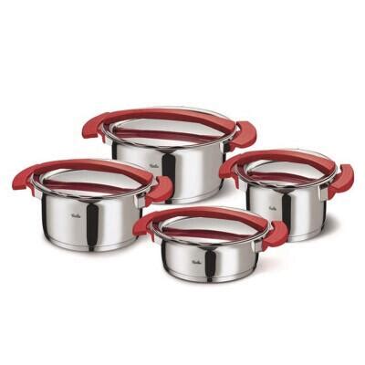 Fissler Magic Red Elik Tencere Seti Par A Gallery Crystal