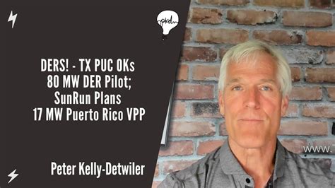 Ders Tx Puc Oks Mw Der Pilot Sunrun Plans Mw Puerto Rico Vpp